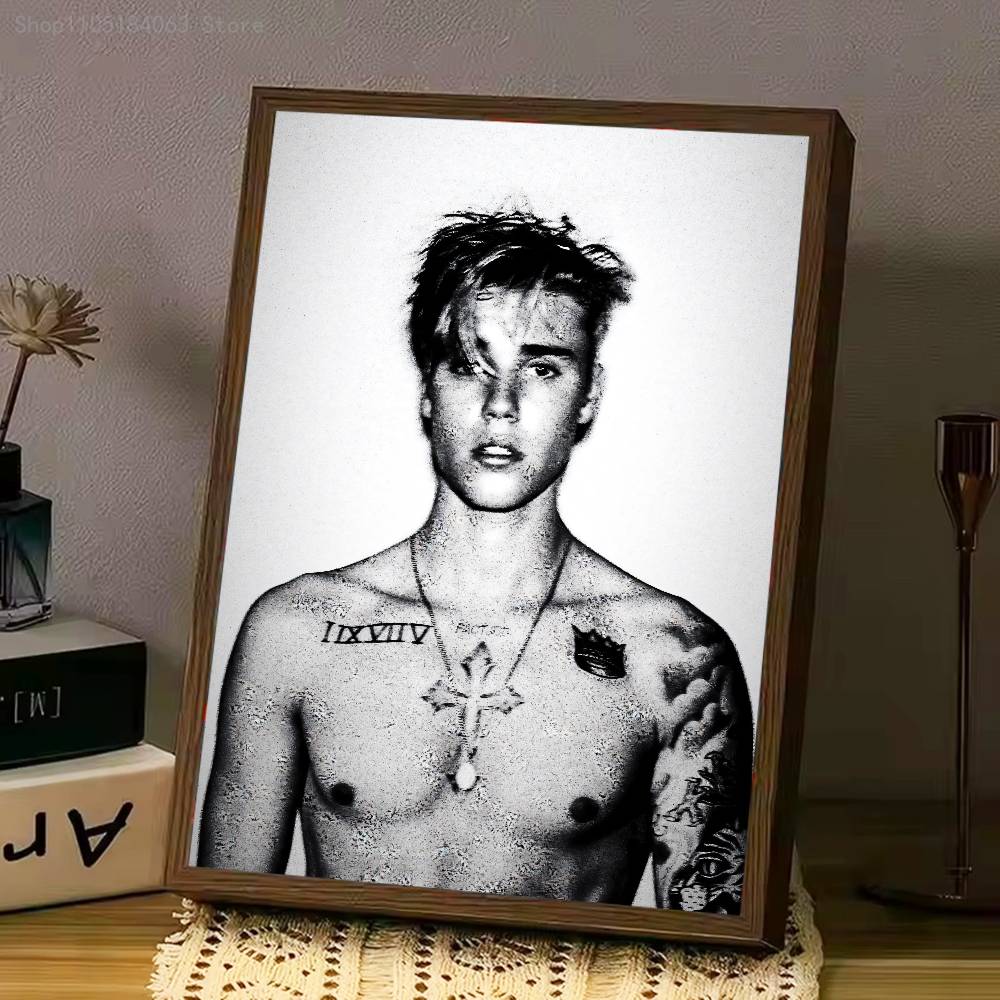For J-Justin Singer B-Bieber P - Custom Map Poster ulasan dan harga