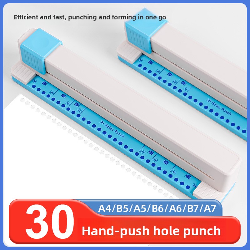 Hand Push 30 Hole Punch Loose- - Custom Photo Book ulasan dan harga